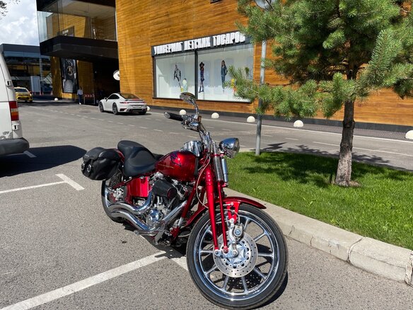 2007 Harley-Davidson CVO, красный - вид 31