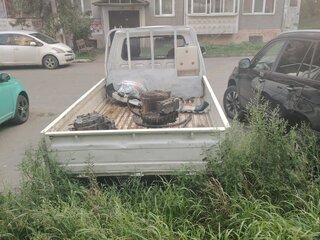1991 Nissan Vanette, белый, 400000 рублей, вид 1