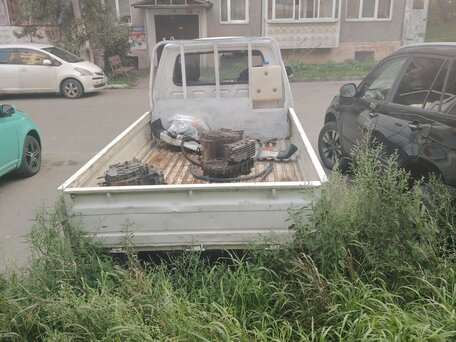 1991 Nissan Vanette, белый, 400000 рублей, вид 1