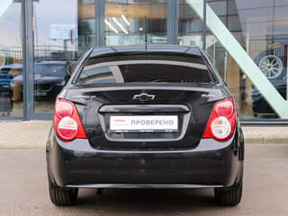 2014 Chevrolet Aveo II, чёрный, 482000 рублей, вид 5