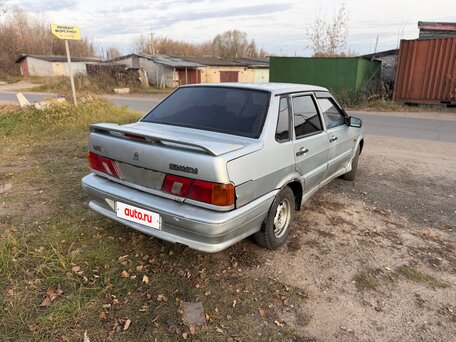 2002 Lada (ВАЗ) 2115, серебристый, 35000 рублей, вид 3