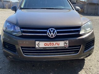 2012 Volkswagen Touareg II, коричневый, 1700000 рублей, вид 1