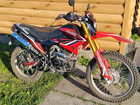 2021 VMC (Vento) Enduro CG250, красный, 130000 рублей, вид 1