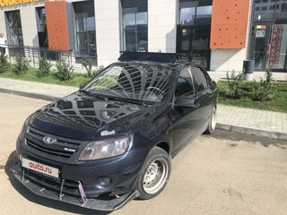 2013 Lada (ВАЗ) Granta I, синий, 210000 рублей, вид 2