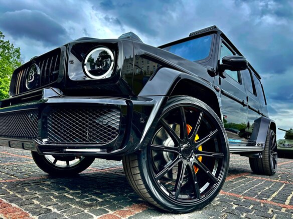 2023 Mercedes-Benz G-Класс AMG Brabus 800 II (W463), чёрный