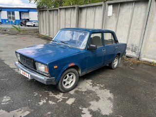2008 Lada (ВАЗ) 2107, синий, 90000 рублей, вид 1