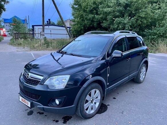 2012 Opel Antara I Рестайлинг, чёрный, 1100000 рублей