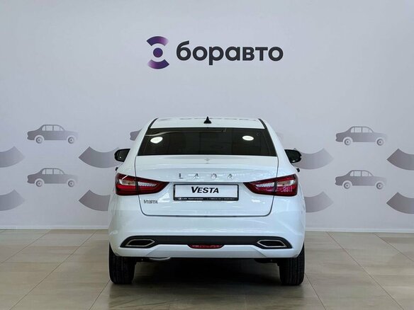 2026 Lada (ВАЗ) Vesta I Рестайлинг (NG), белый - вид 5