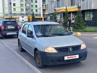 2005 Renault Logan I, серый, 120000 рублей, вид 2