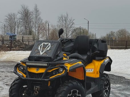 2013 BRP Can-Am Outlander MAX 650, жёлтый, 990000 рублей, вид 2