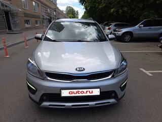 2018 Kia Rio X-Line IV, серебристый, 1450000 рублей, вид 1