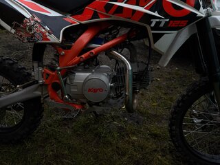 2023 Kayo Basic TT125, белый, 60000 рублей, вид 2