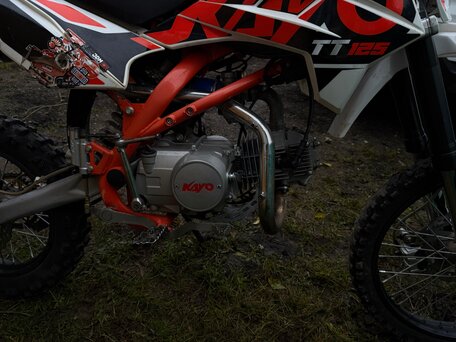 2023 Kayo Basic TT125, белый, 60000 рублей, вид 2