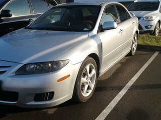 2007 Mazda 6 I (GG) Рестайлинг, серебристый, 570000 рублей, вид 3