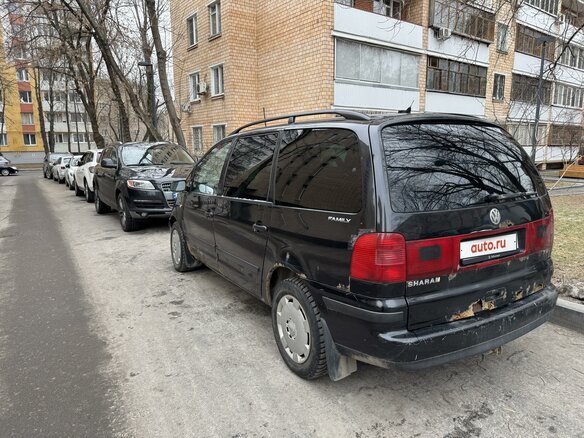 2001 Volkswagen Sharan I Рестайлинг, чёрный, 290000 рублей - вид 5