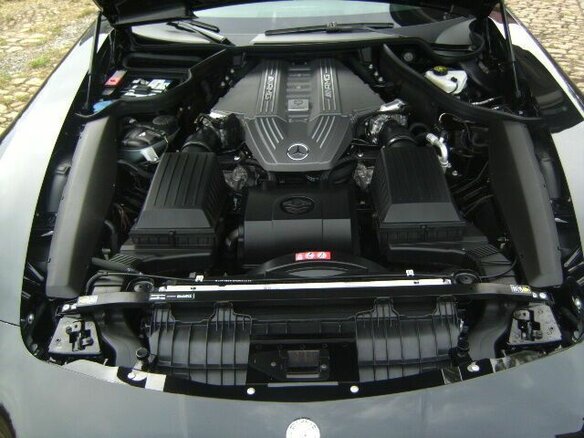 2011 Mercedes-Benz SLS AMG, чёрный - вид 12