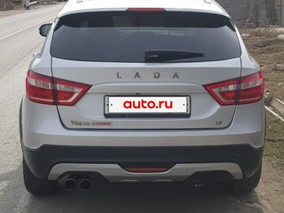 2019 Lada (ВАЗ) Vesta SW Cross I, серебристый, 900000 рублей, вид 2