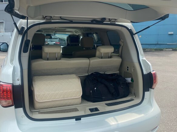 2012 Infiniti QX56 II, белый, 1900000 рублей - вид 7