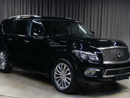 2015 Infiniti QX80 I Рестайлинг, чёрный, 1999000 рублей, вид 3