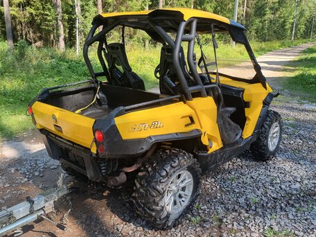 2011 BRP Can-Am Commander 1000, жёлтый, 750000 рублей, вид 5