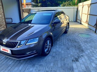 2017 Skoda Octavia III (A7) Рестайлинг, коричневый, 1780000 рублей, вид 1