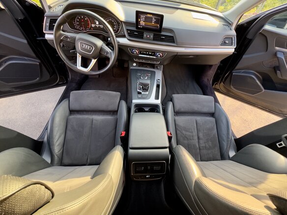 2019 Audi Q5 45 TFSI II (FY), чёрный, 4060000 рублей - вид 18