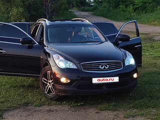 2012 Infiniti EX25 I (J50), чёрный, 1450000 рублей, вид 2