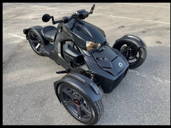 2022 BRP Can-Am Ryker, чёрный, 750000 рублей - вид 1