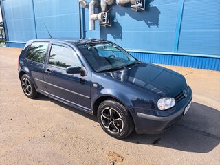 2002 Volkswagen Golf IV, синий, 380000 рублей, вид 1
