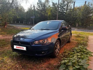 2008 Mitsubishi Lancer X, синий, 590000 рублей, вид 1