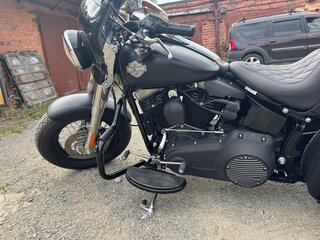 2012 Harley-Davidson Softail Slim, чёрный, 1000000 рублей, вид 5