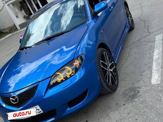 2005 Mazda 3 I (BK), синий, 650000 рублей, вид 3