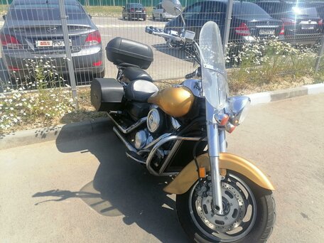 2005 Kawasaki VN1600 Vulcan, золотистый, 480000 рублей, вид 3