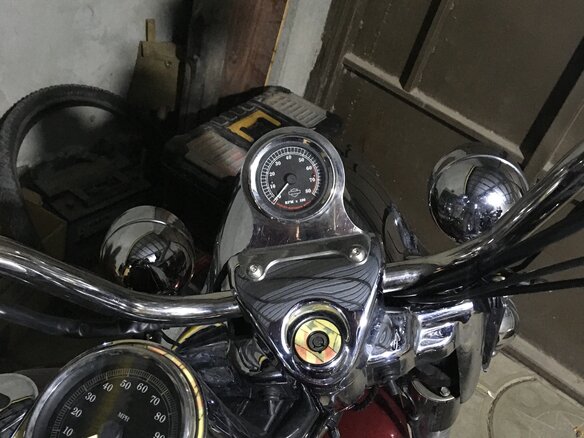 2002 Harley-Davidson Road King, красный, 680000 рублей - вид 7