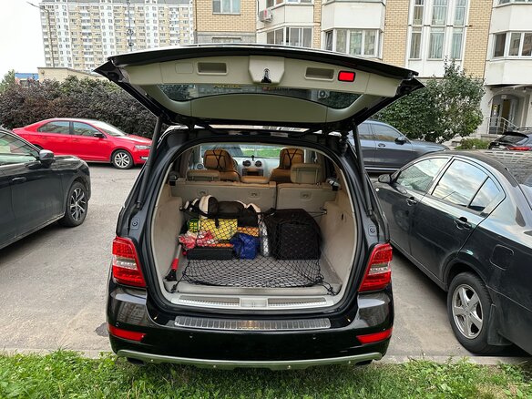 2008 Mercedes-Benz M-Класс 350 II (W164) Рестайлинг, чёрный, 1250000 рублей - вид 10