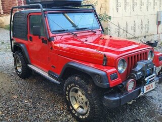 1997 Jeep Wrangler II (TJ), пурпурный, 1800000 рублей, вид 3