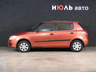 2008 Skoda Fabia II, оранжевый, 260000 рублей, вид 4