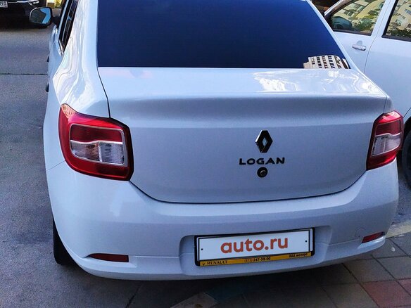 2019 Renault Logan II Рестайлинг, белый, 885000 рублей - вид 3