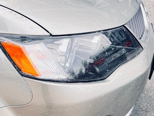 2008 Mitsubishi Outlander II, бежевый, 1150000 рублей - вид 8