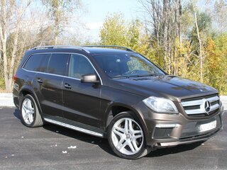2013 Mercedes-Benz GL-Класс 350 II (X166), коричневый, 3000000 рублей, вид 3