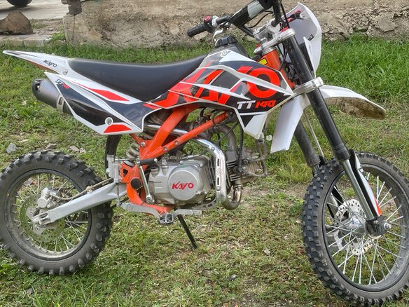 2022 Kayo Basic TT140, оранжевый, 95000 рублей - вид 2