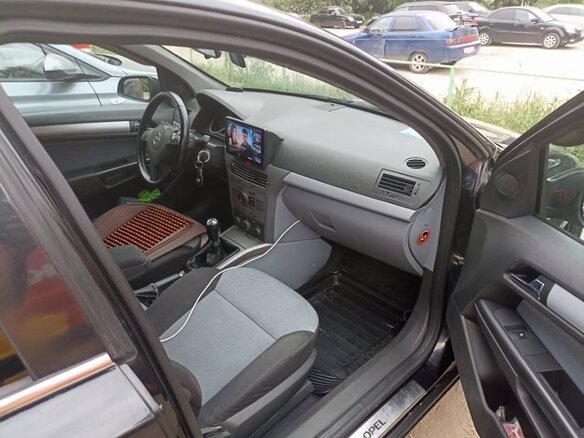 2006 Opel Astra H, чёрный - вид 2