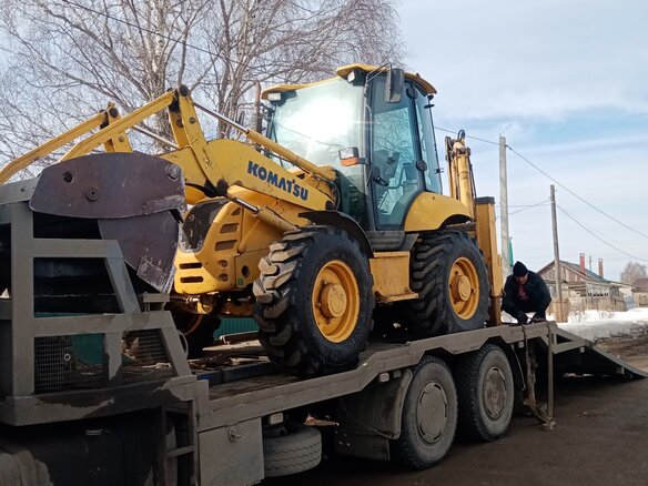 2006 Komatsu WB97S, жёлтый, 6150000 рублей - вид 7