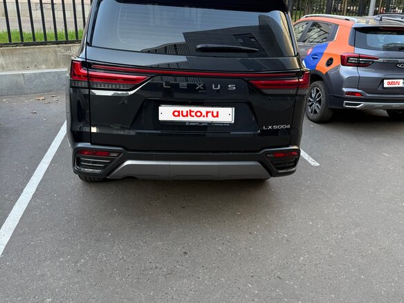 2022 Lexus LX 500d IV, чёрный, 18000000 рублей - вид 9
