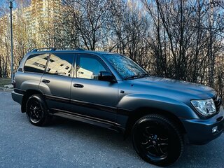 2003 Toyota Land Cruiser 100 Series Рестайлинг 1, серебристый, 7000000 рублей, вид 3