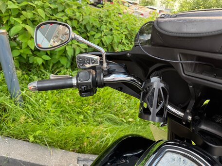 2007 Yamaha XV 1900, чёрный, 750000 рублей, вид 5