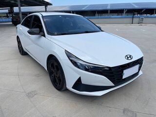 2023 Hyundai Elantra VII (CN7), белый, 1400000 рублей, вид 3
