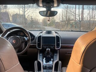 2013 Porsche Cayenne Diesel II (958), зелёный, 2300000 рублей, вид 3