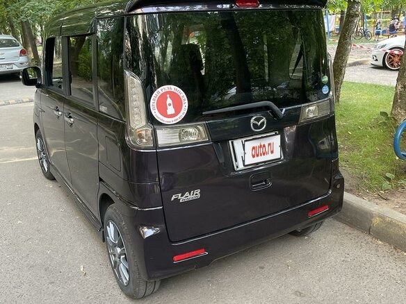 2016 Mazda Flair Wagon II Рестайлинг, пурпурный, 999999 рублей - вид 3