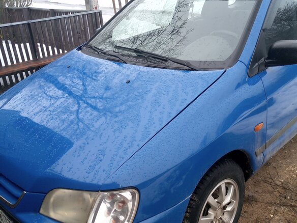 1998 Mitsubishi Space Star I, синий, 250000 рублей - вид 12